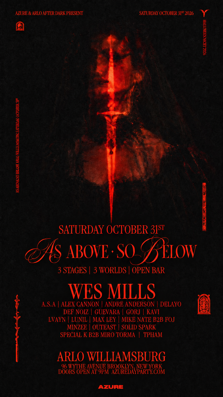 As Above So Below with Wes Mills at Arlo Williamsburg
